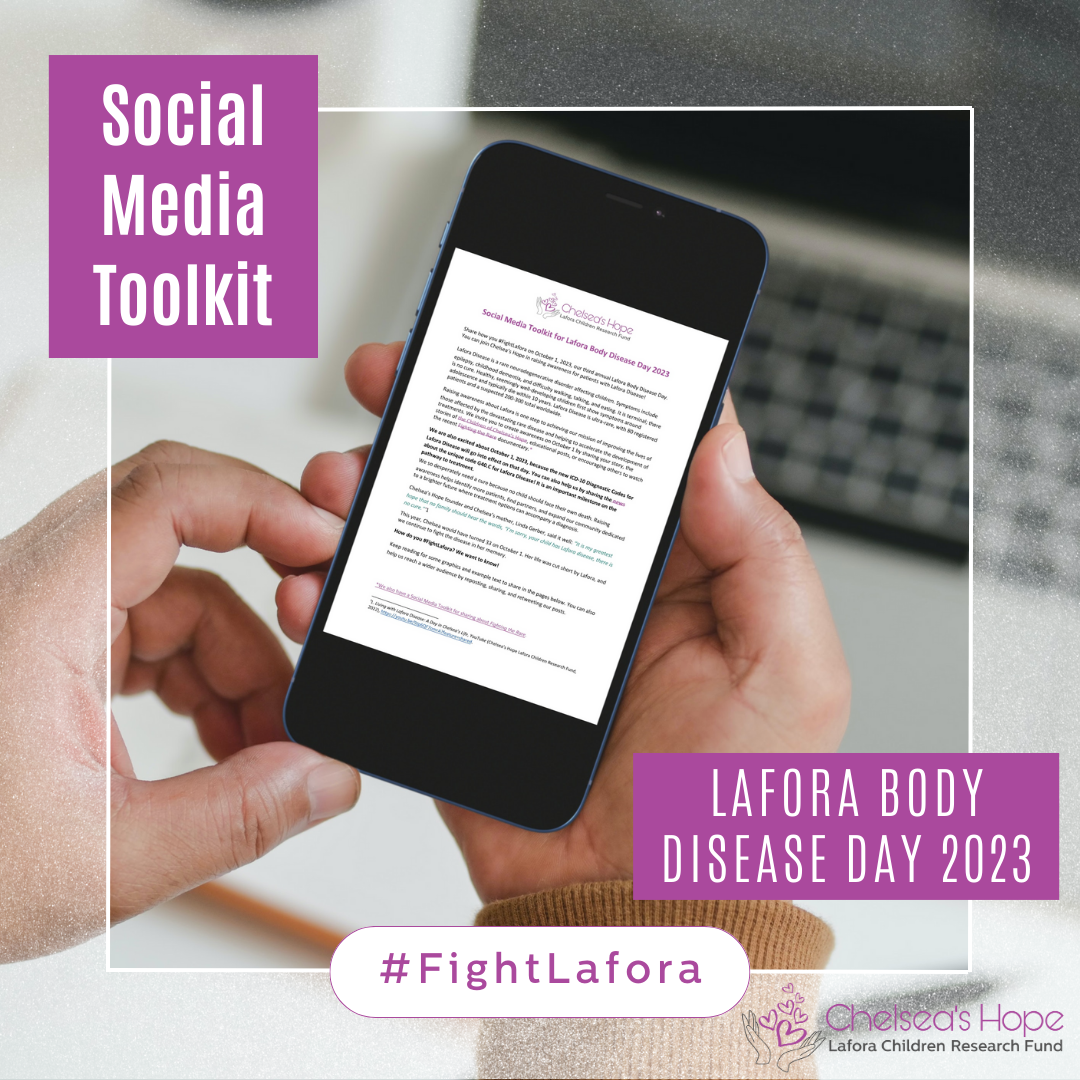 Social media toolkit lafora body disease day 2023 #FightLafora
