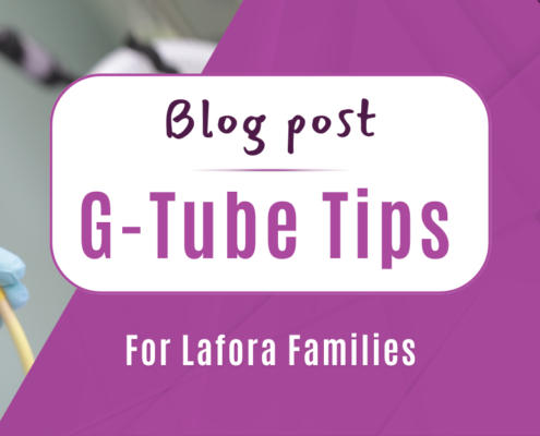 Blog post G-Tube Tips for Lafora families