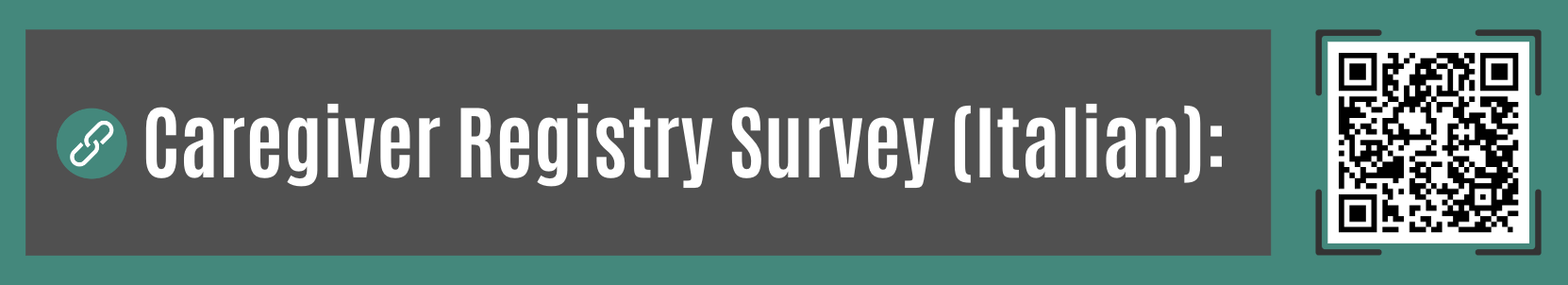 Caregiver Registry Survey (Italian)