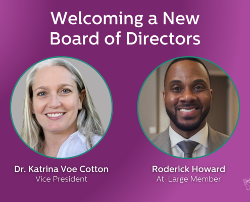 20252-2026 Welcoming a New Board of Directors Katrina Voe Cotton Vice President Roderick Howard At-Large Member