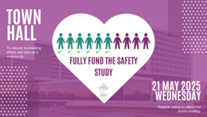 Town hall To discuss fundraising efforts and plan as a community. FULLY FUND THE SAFETY STUDY21 MAY 2025 WEDNESDAY Southwestern William P Clements Jr. U Register online to attend the Zoom meeting.
