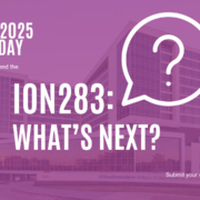 18 June 2025 wednesday Register online to attend the Zoom meeting. ION283: what's next? Q&A Submit your questions beforehand.