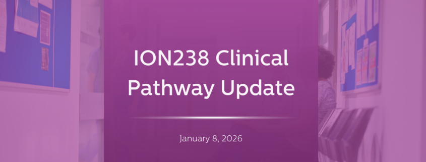 ION283 Clinical Pathway Update January 8, 2026